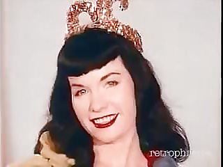 Betty Page Dances To Little Egypt